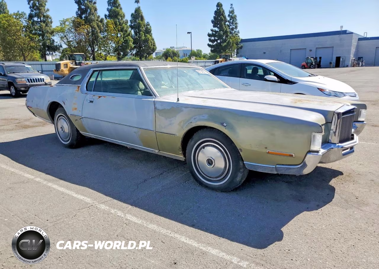 1972 Lincoln Continentl VIN:2Y89A847314 - 4