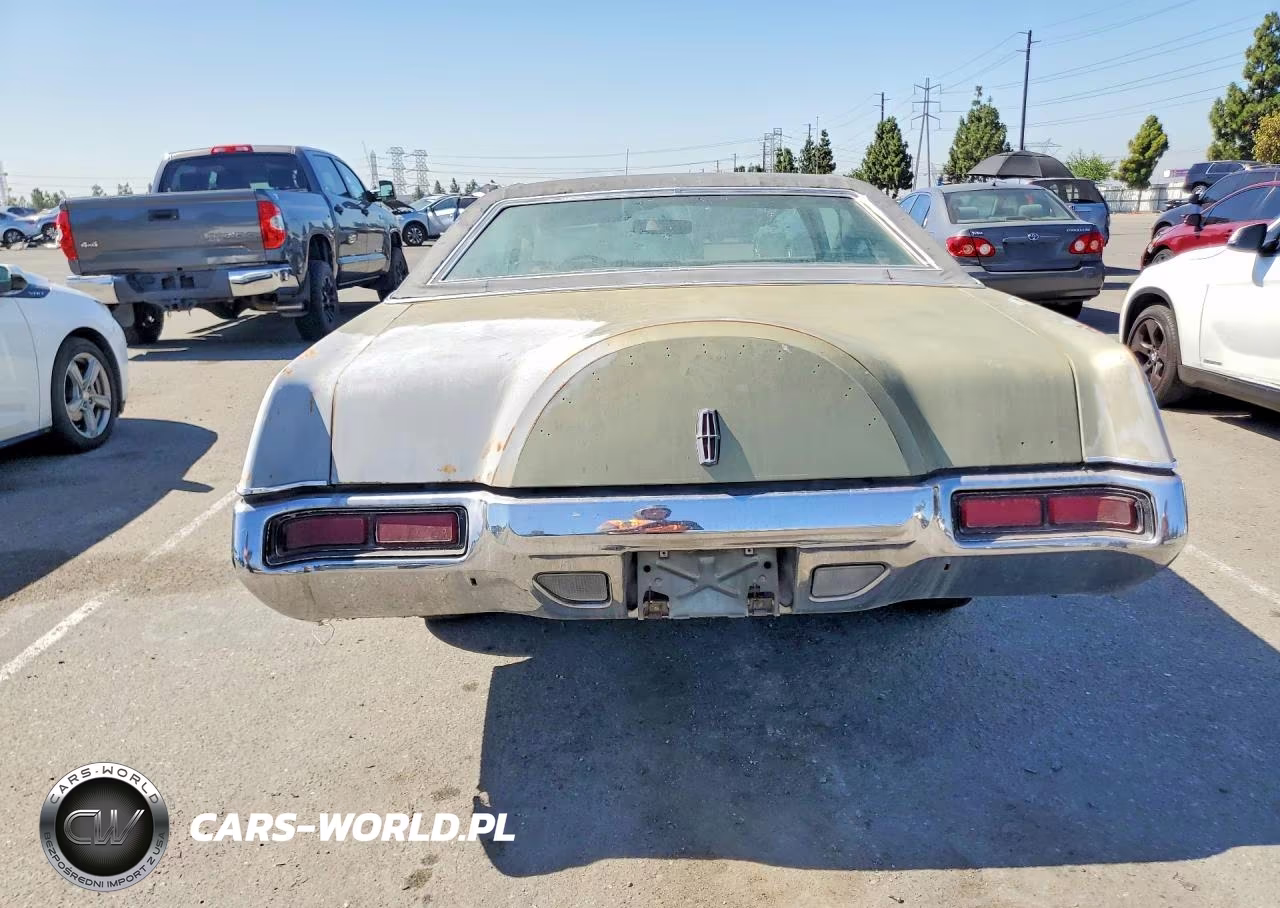 1972 Lincoln Continentl VIN:2Y89A847314 - 6