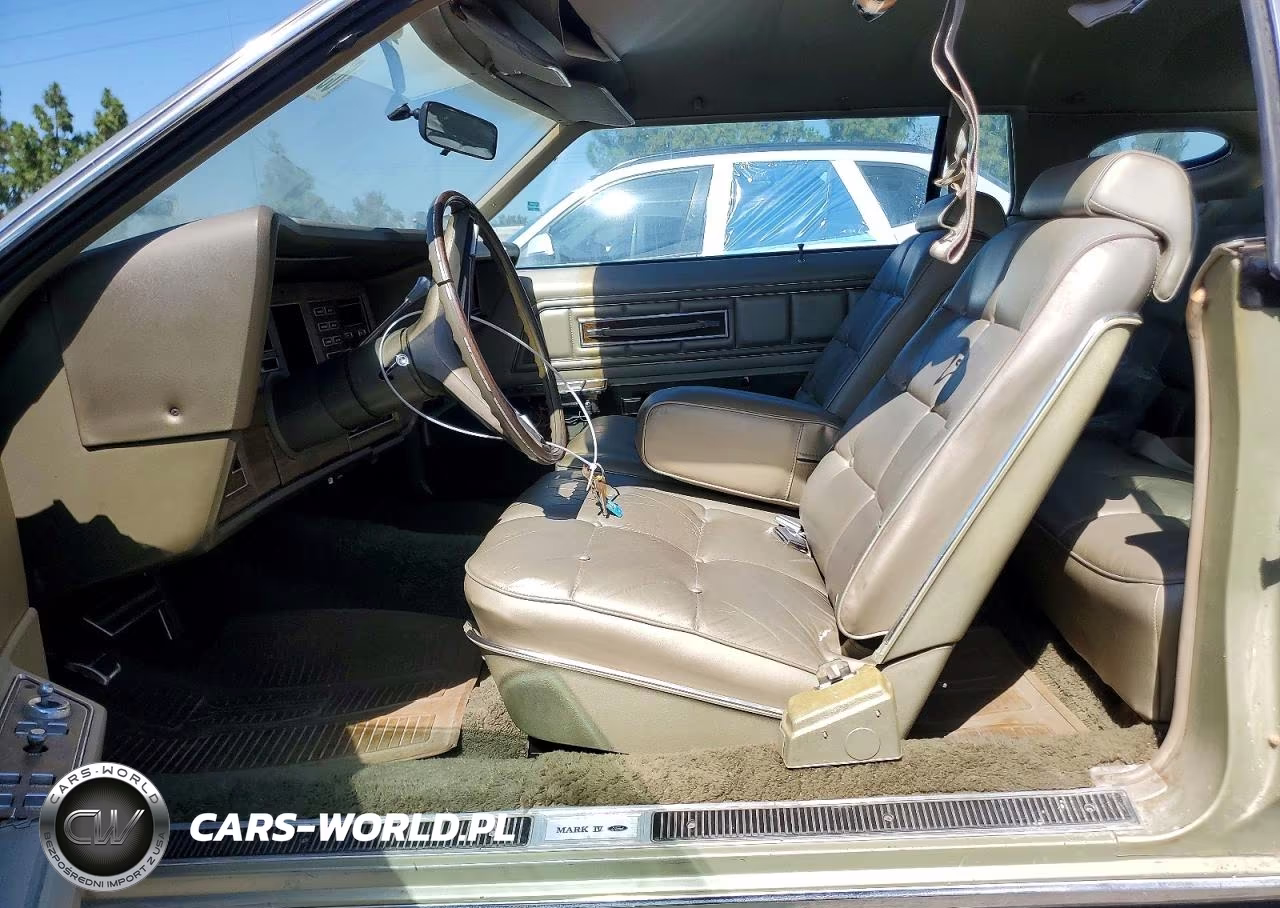 1972 Lincoln Continentl VIN:2Y89A847314 - 7