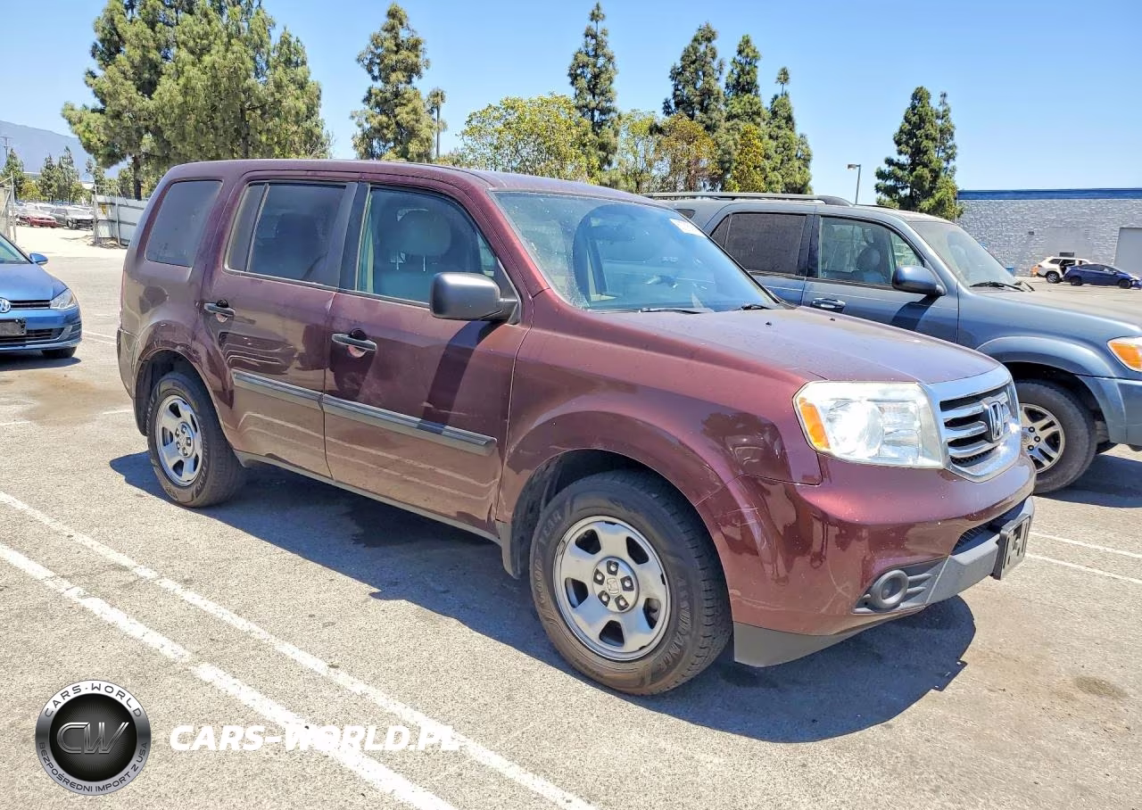 2013 Honda Pilot Lx VIN:5FNYF3H27DB022013 - 4