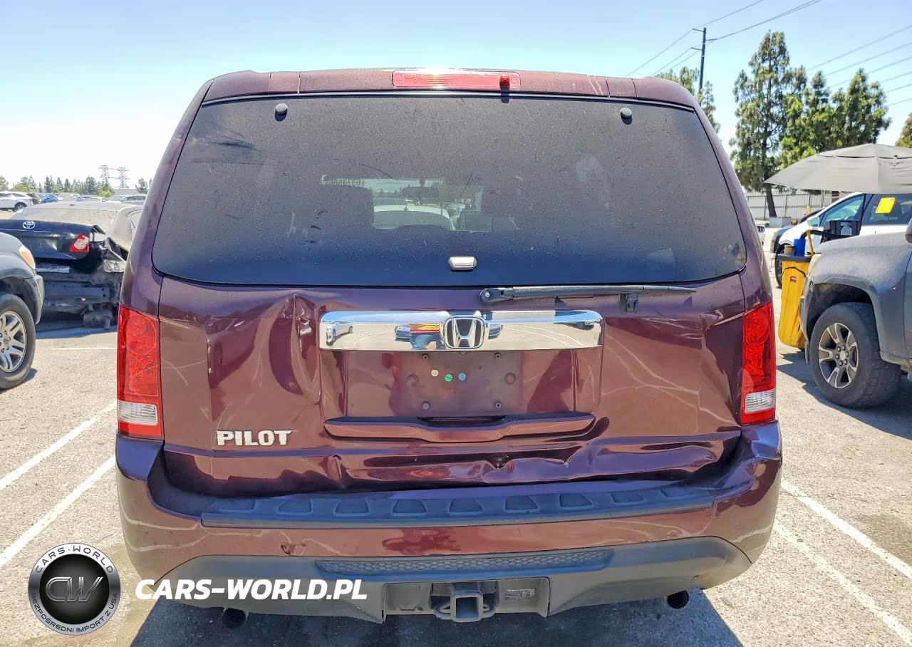2013 Honda Pilot Lx VIN:5FNYF3H27DB022013 - 6