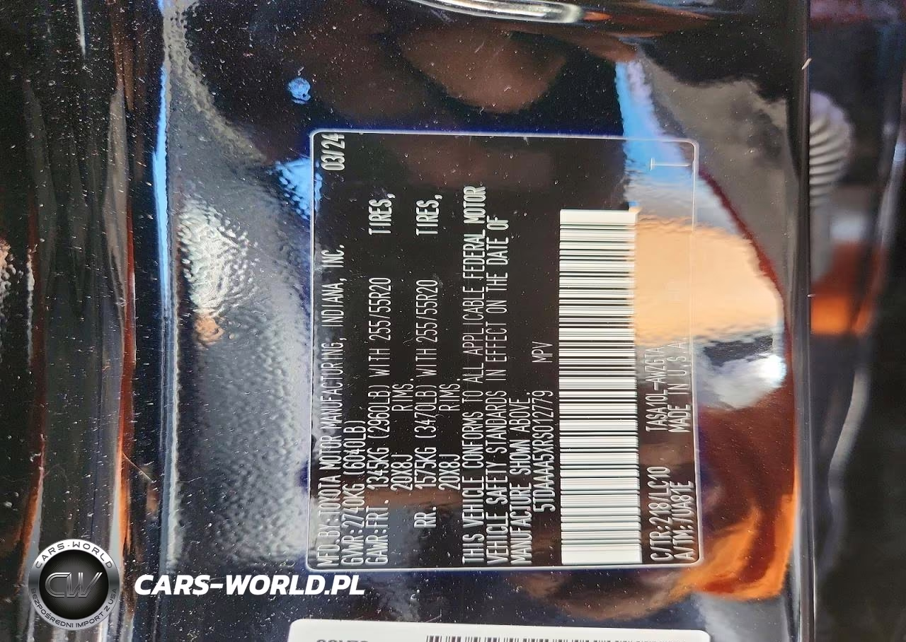 2024 Toyota Grand Highlander Limited VIN:5TDAAAA5XRS012779 - 14