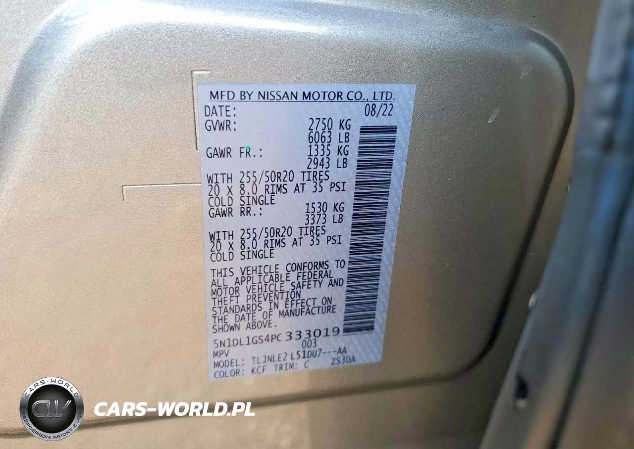 2023 Infiniti Qx60 Sensory VIN:5N1DL1GS4PC333019 - 13