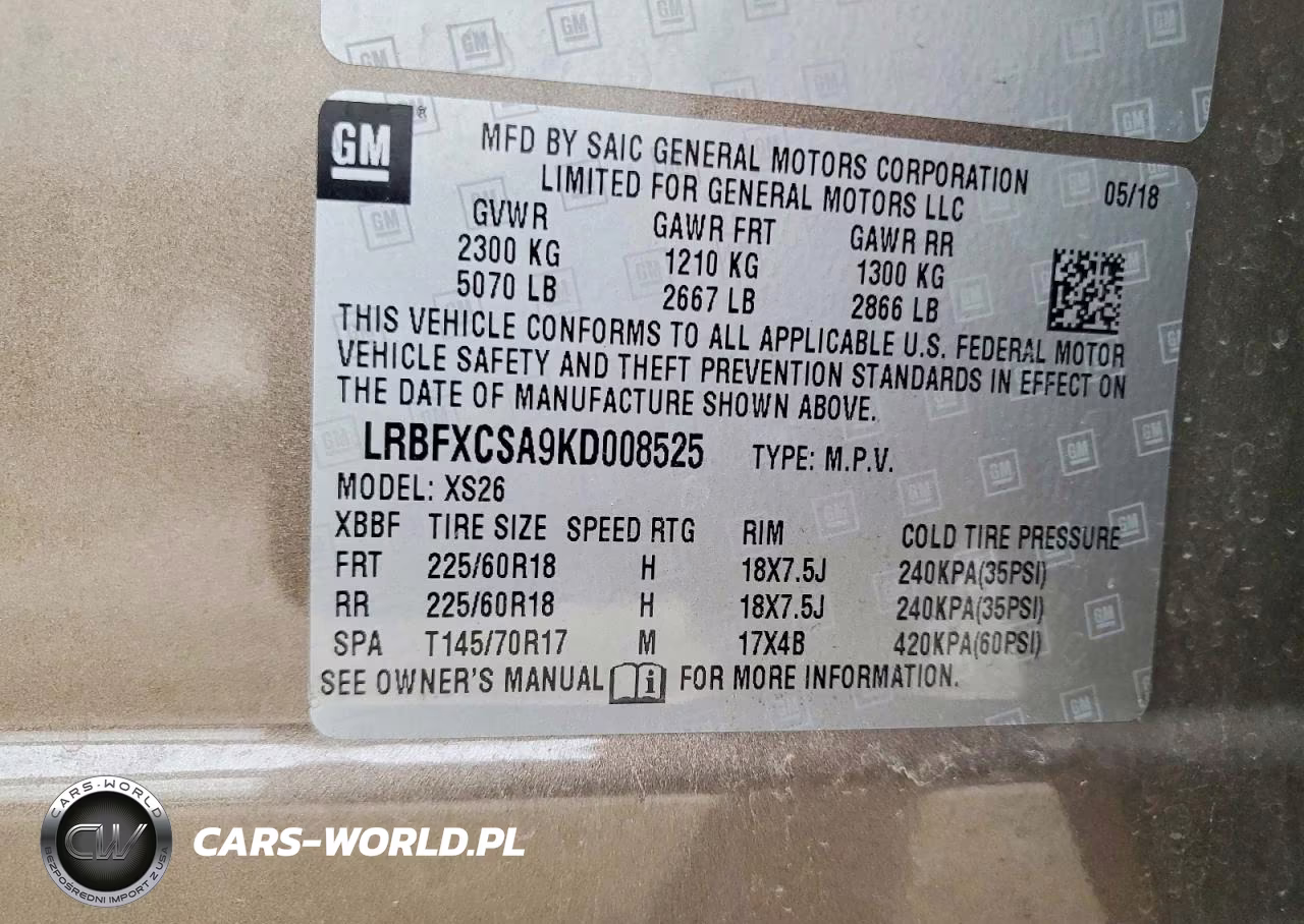 2019 Buick Envision Essence VIN:LRBFXCSA9KD008525 - 13