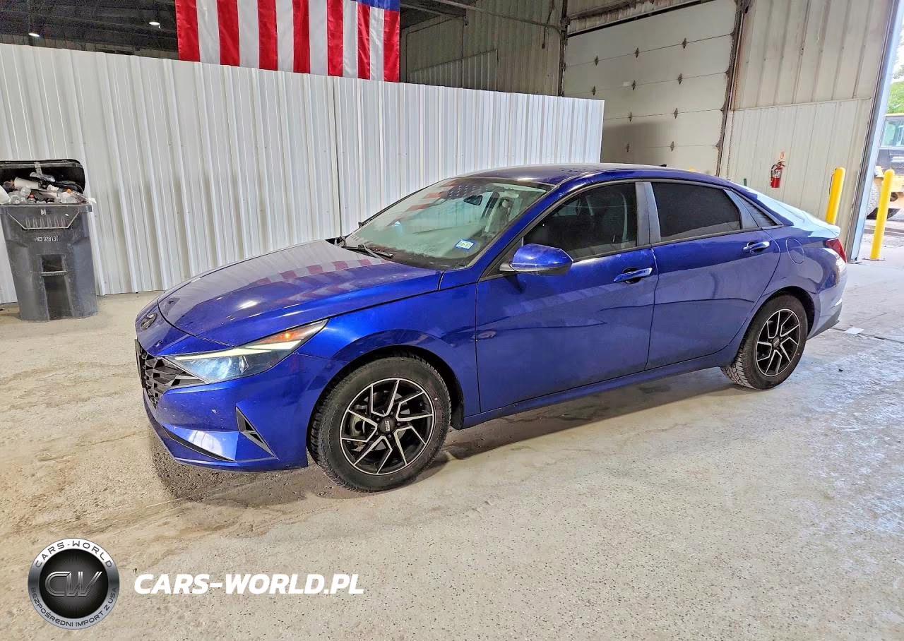 2022 Hyundai Elantra Sel VIN:5NPLS4AG4NH077992 - 1