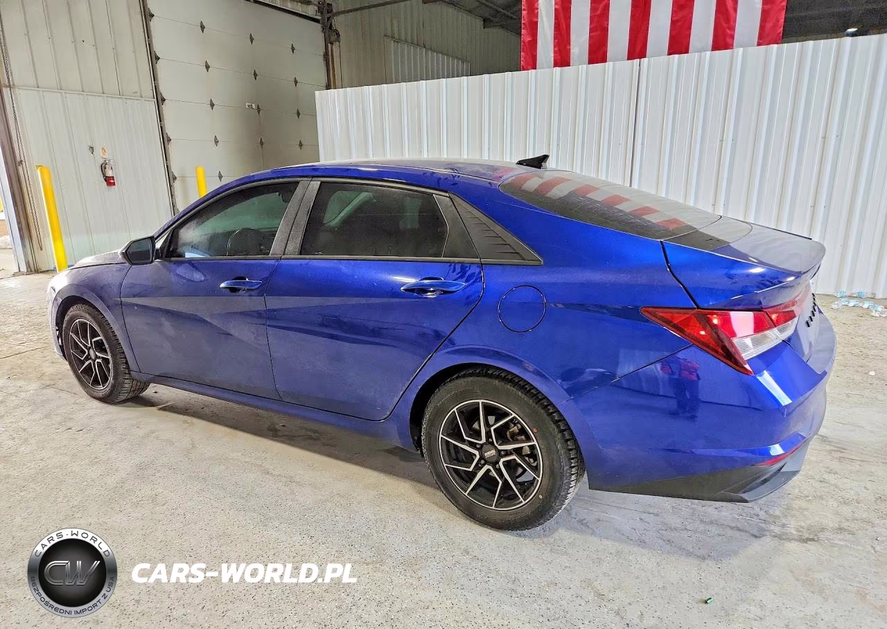 2022 Hyundai Elantra Sel VIN:5NPLS4AG4NH077992 - 2