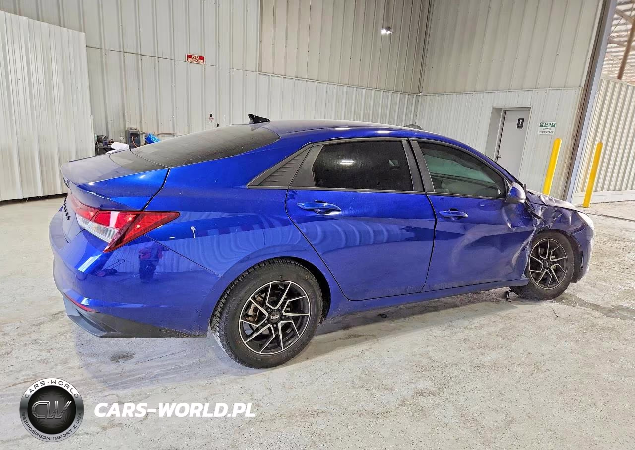 2022 Hyundai Elantra Sel VIN:5NPLS4AG4NH077992 - 3