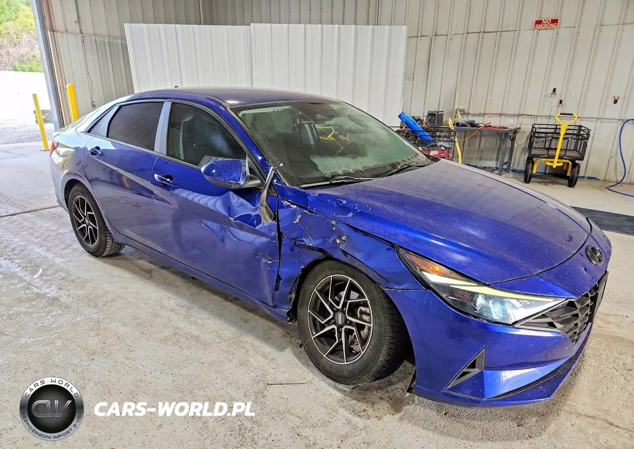 2022 Hyundai Elantra Sel VIN:5NPLS4AG4NH077992 - 4