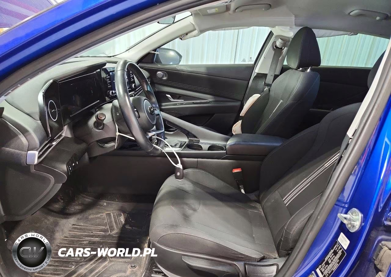 2022 Hyundai Elantra Sel VIN:5NPLS4AG4NH077992 - 7