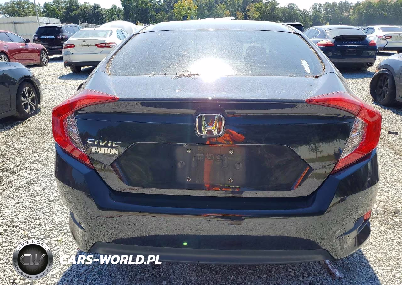 2018 Honda Civic Lx VIN:2HGFC2F5XJH591257 - 6