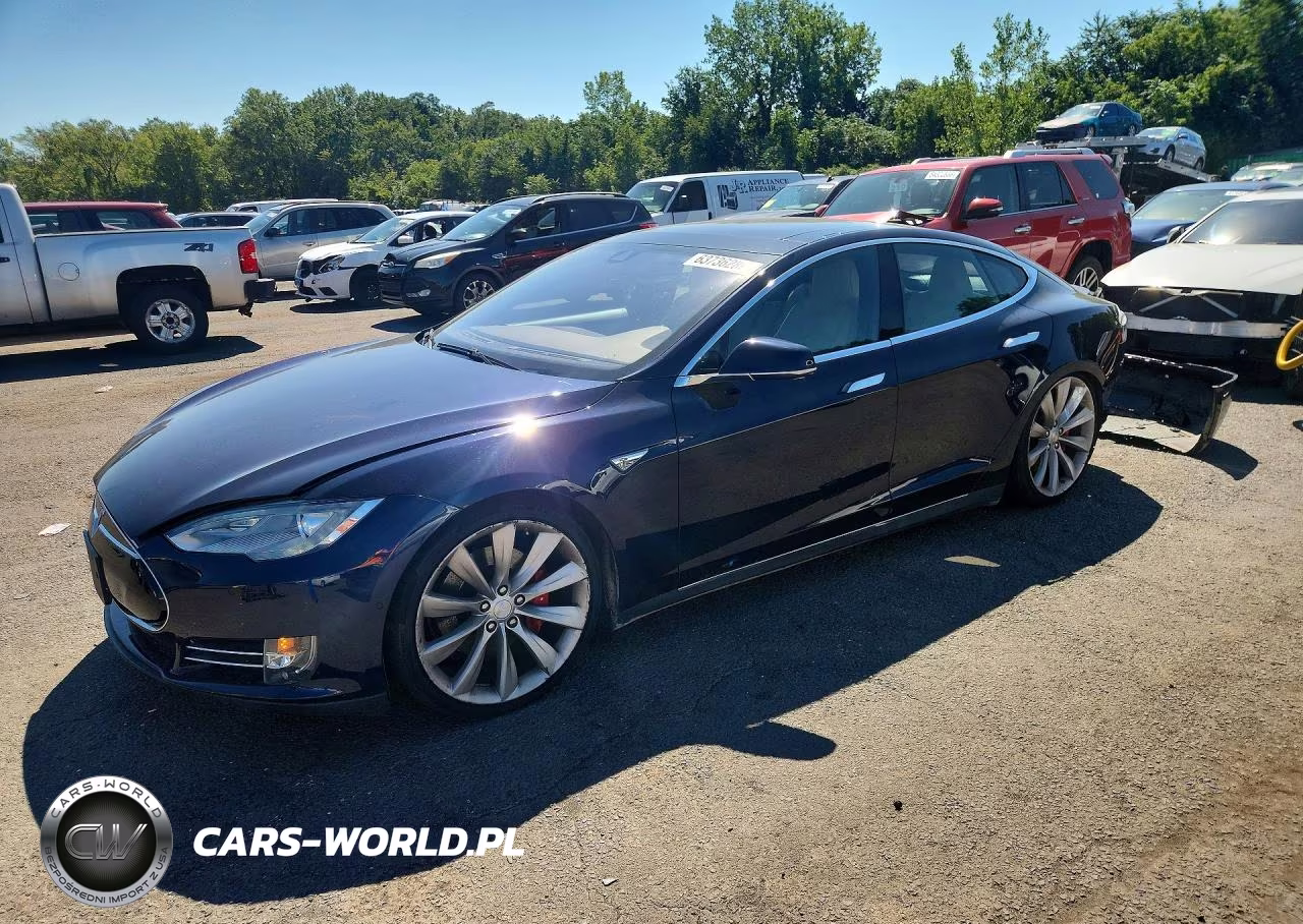 2015 Tesla Model S 85D VIN:5YJSA1H21FFP70204 - 1