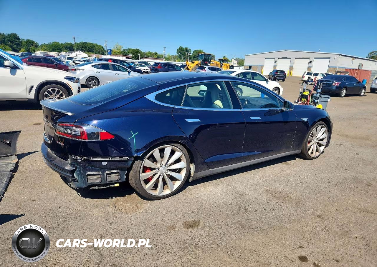 2015 Tesla Model S 85D VIN:5YJSA1H21FFP70204 - 3