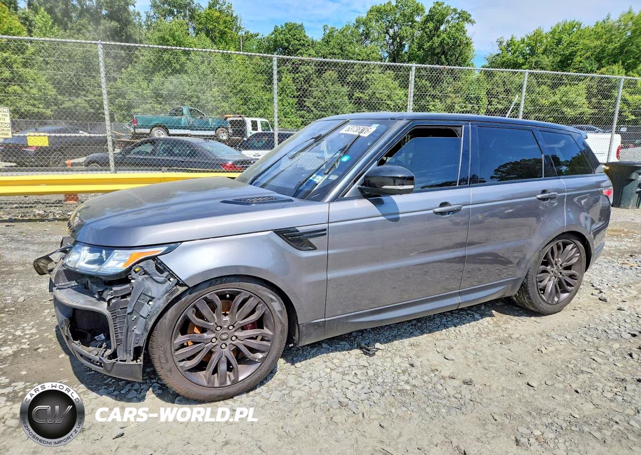 2017 Land Rover Range Rover Sport Sc VIN:SALWR2FE6HA126473 - 1