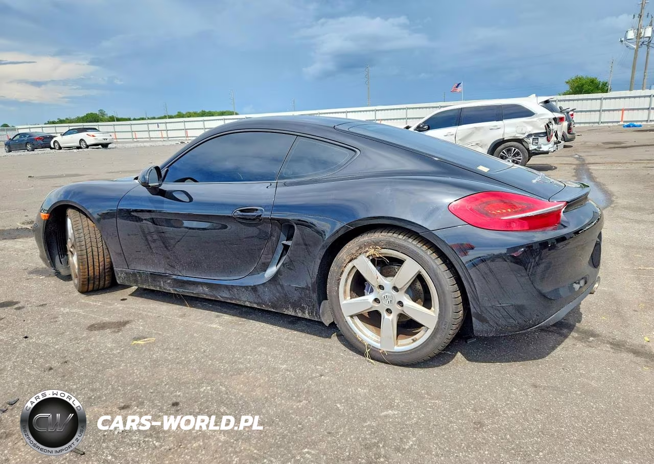 2016 Porsche Cayman VIN:WP0AA2A8XGK171337 - 2