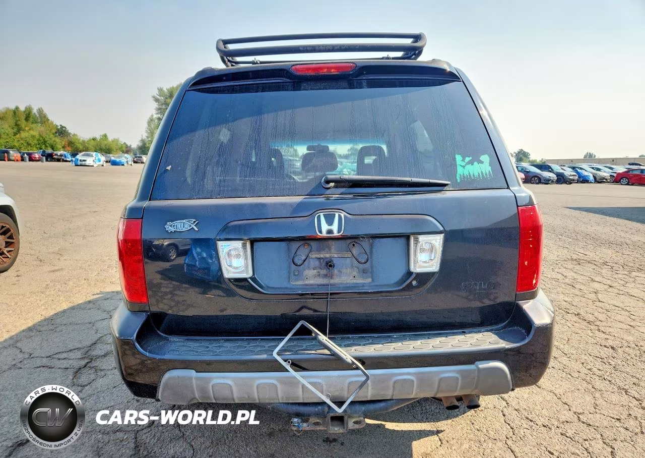 2003 Honda Pilot Ex VIN:2HKYF18453H607176 - 6