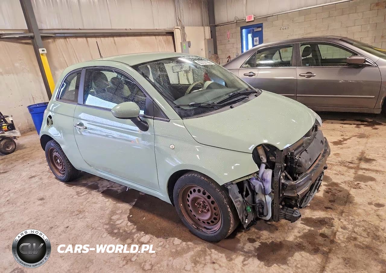 2013 Fiat 500 Pop VIN:3C3CFFAR5DT528609 - 4