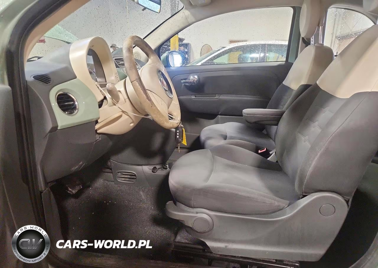 2013 Fiat 500 Pop VIN:3C3CFFAR5DT528609 - 7