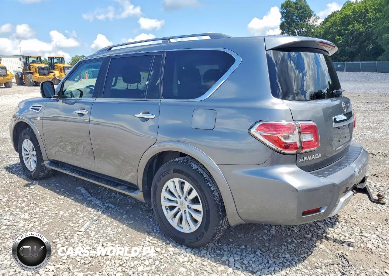 2017 Nissan Armada Sv VIN:JN8AY2ND4H9002740 - 2