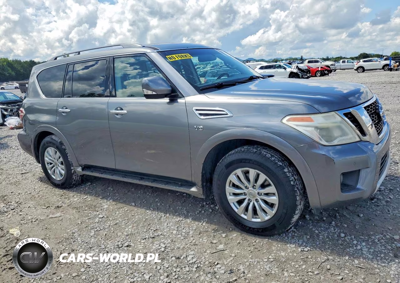 2017 Nissan Armada Sv VIN:JN8AY2ND4H9002740 - 4