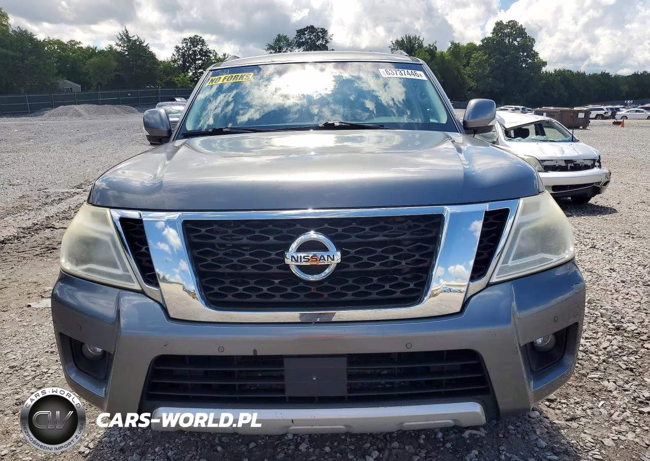 2017 Nissan Armada Sv VIN:JN8AY2ND4H9002740 - 5