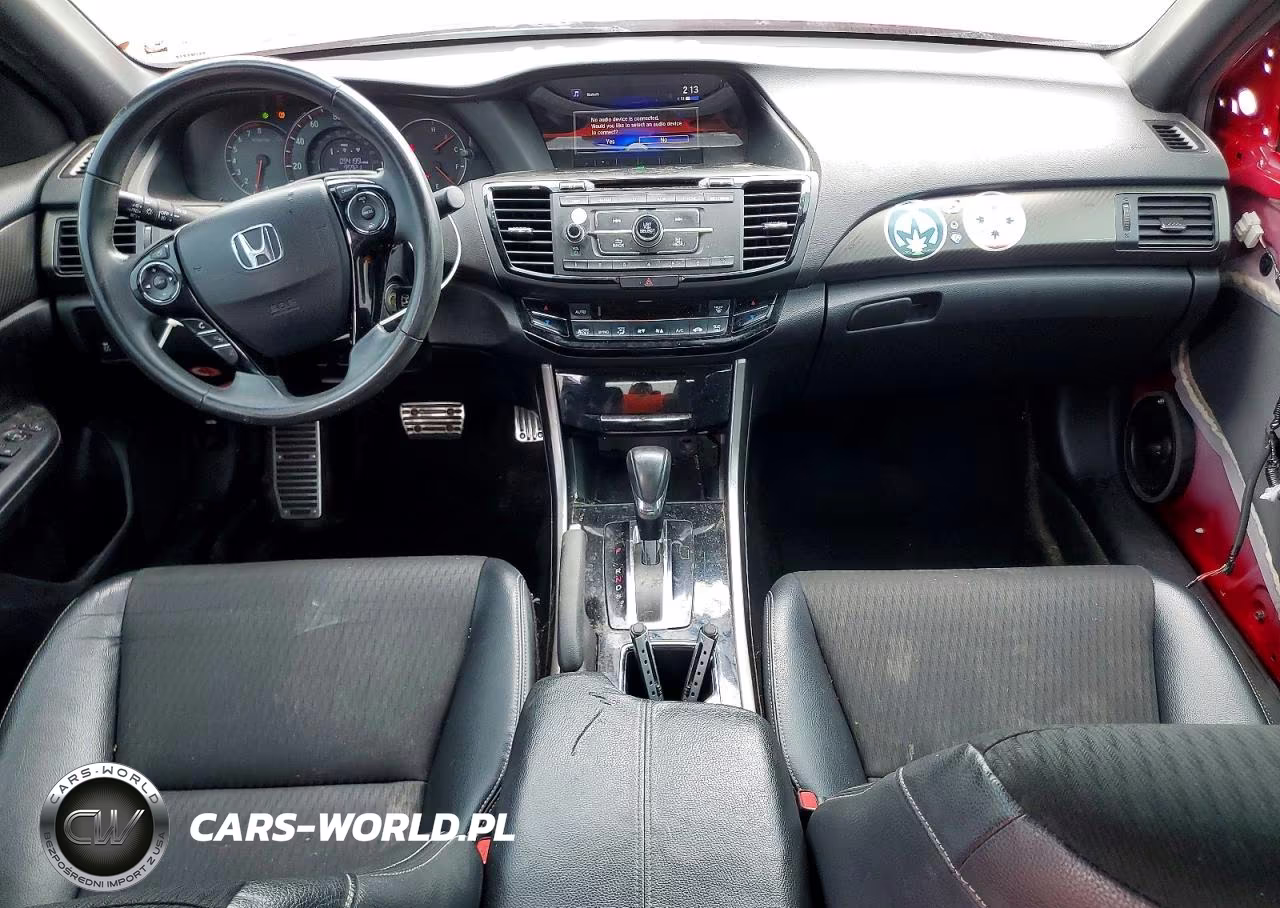 2016 Honda Accord Sport VIN:1HGCR2F51GA175591 - 8