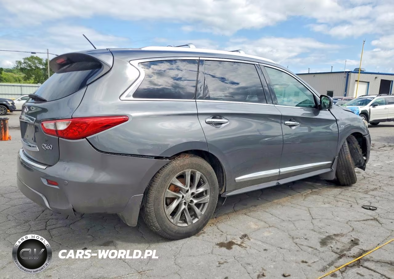2015 Infiniti Qx60 Base VIN:5N1AL0MM9FC512660 - 3