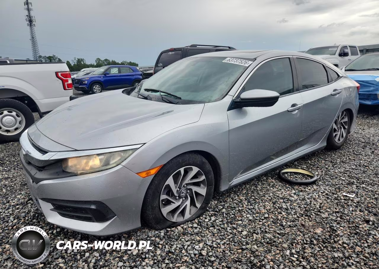 2017 Honda Civic Ex VIN:19XFC2F76HE036005 - 1