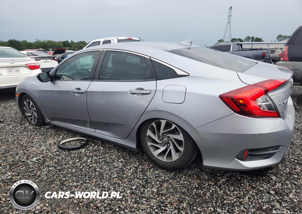 2017 Honda Civic Ex VIN:19XFC2F76HE036005 - 2