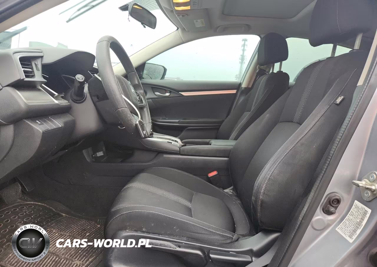 2017 Honda Civic Ex VIN:19XFC2F76HE036005 - 7