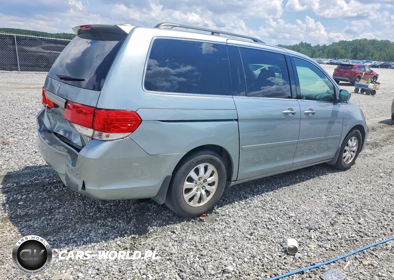 2010 Honda Odyssey Exl VIN:5FNRL3H68AB002607 - 3