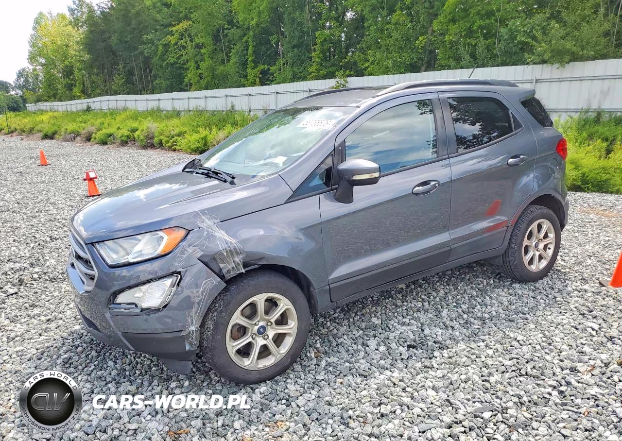2018 Ford Ecosport Se VIN:MAJ3P1TE6JC172545 - 1