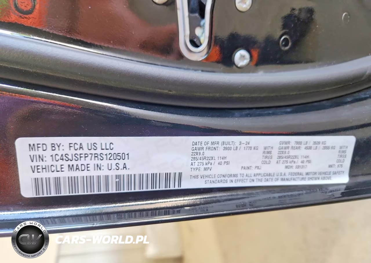 2024 Jeep Grand Wagoneer L Series Ii VIN:1C4SJSFP7RS120501 - 13