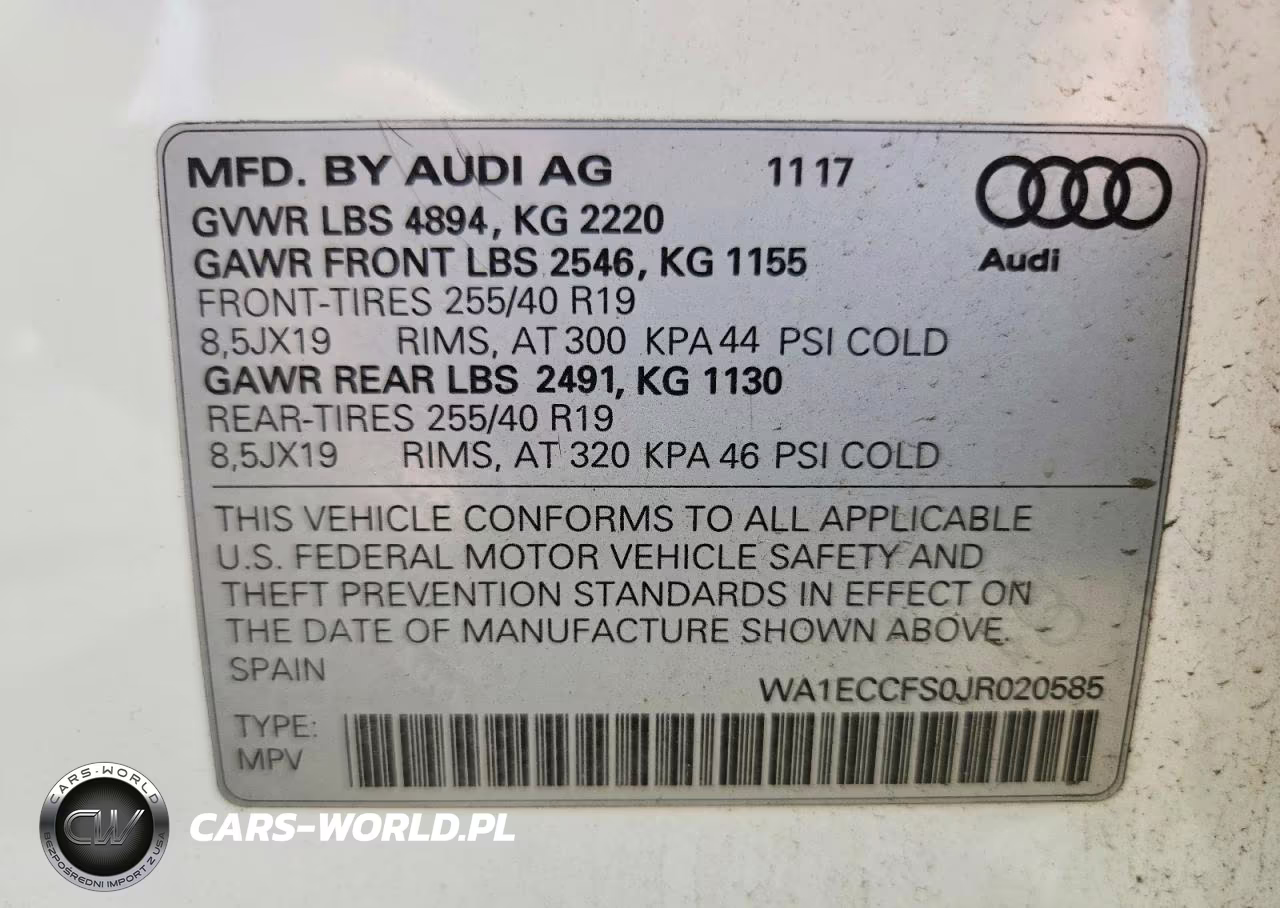 2018 Audi Q3 Premium VIN:WA1ECCFS0JR020585 - 14