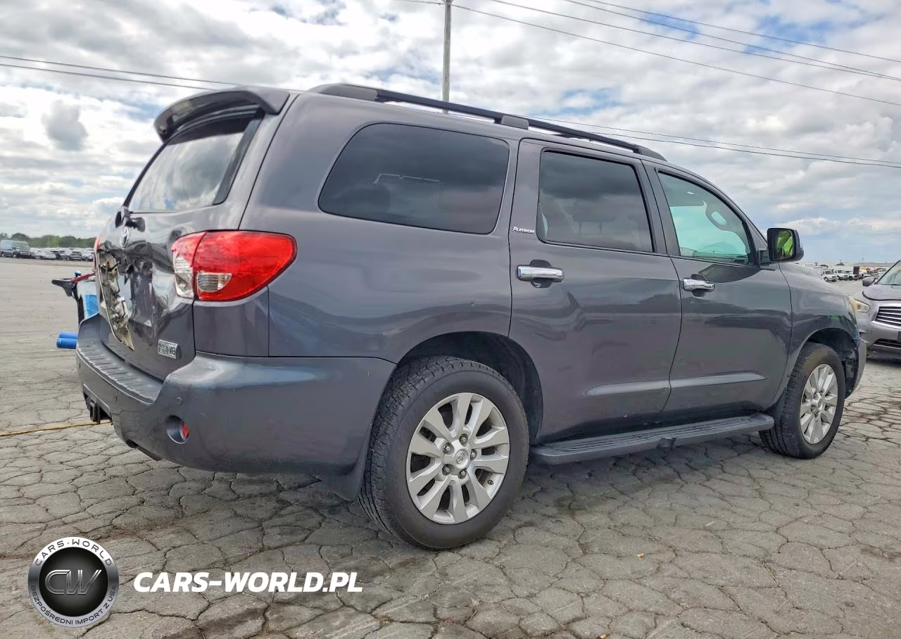 2013 Toyota Sequoia Platinum VIN:5TDYY5G14DS045968 - 3
