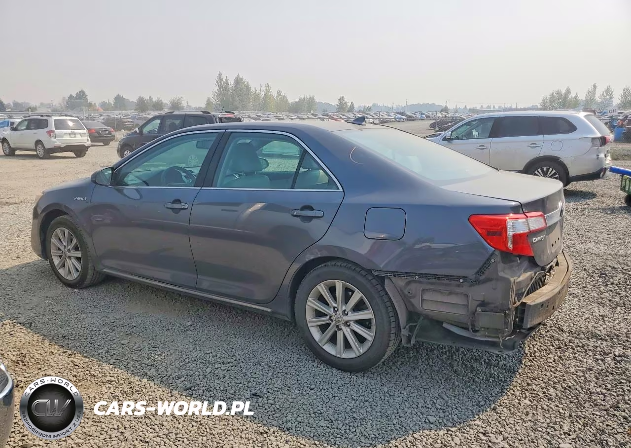 2012 Toyota Camry Hybrid Xle VIN:4T1BD1FKXCU049257 - 2