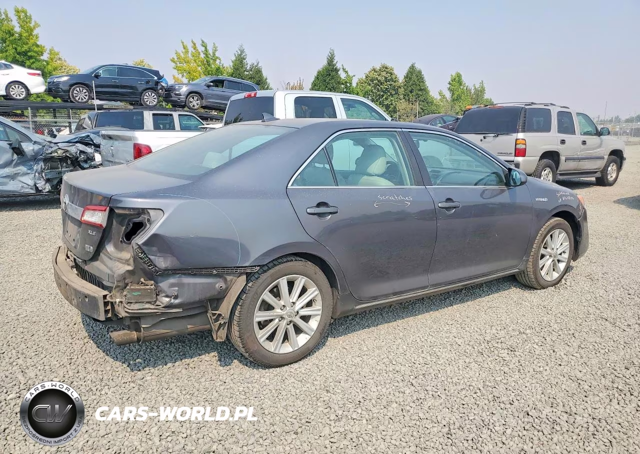 2012 Toyota Camry Hybrid Xle VIN:4T1BD1FKXCU049257 - 3