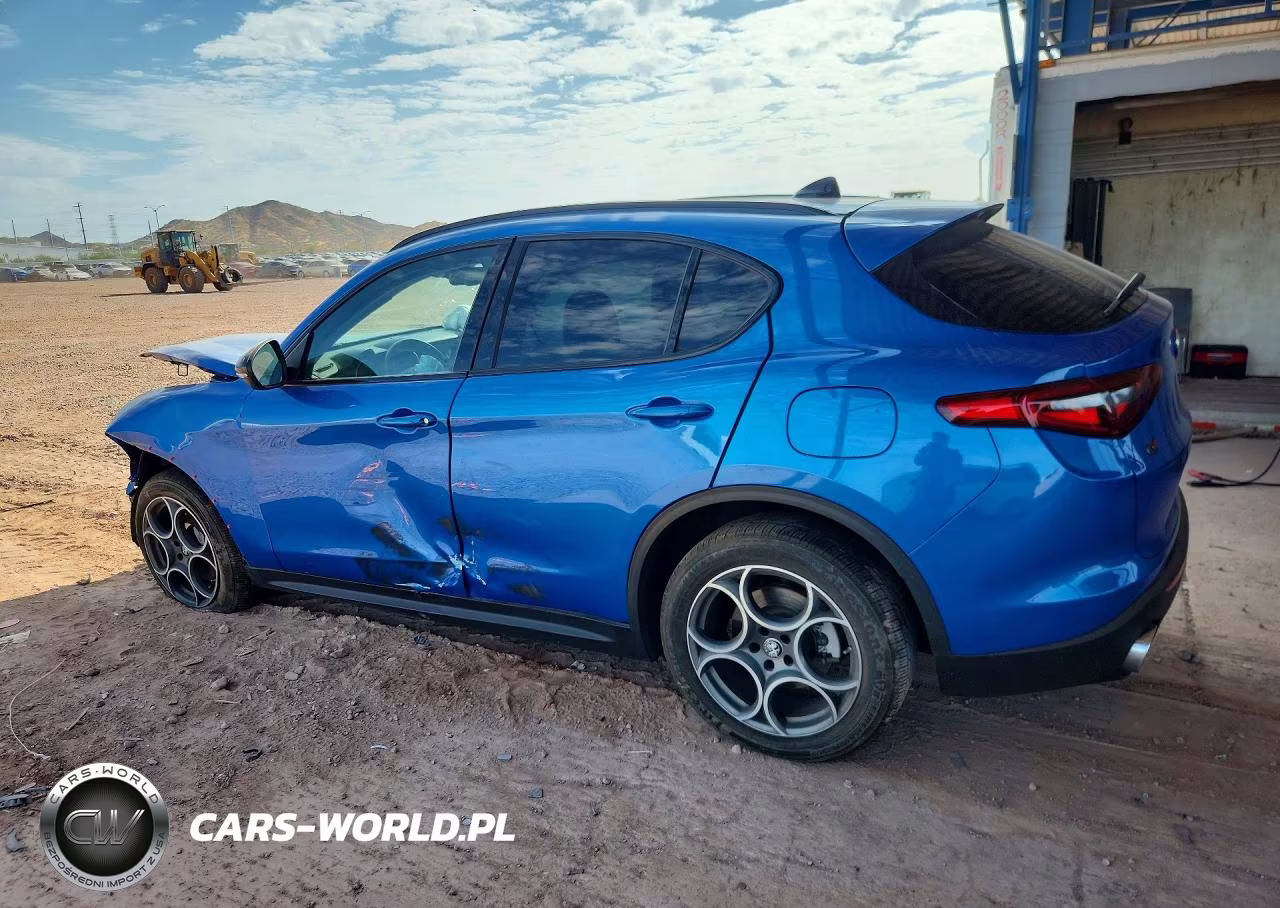 2021 Alfa Romeo Stelvio Sport VIN:ZASPAKAN0M7D00031 - 2