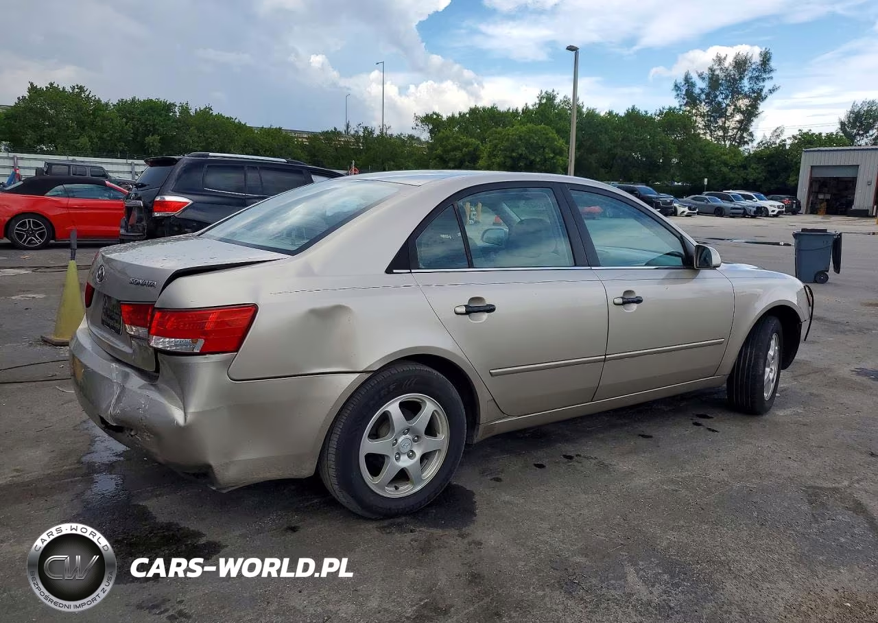 2006 Hyundai Sonata Gls VIN:5NPEU46C46H159991 - 3