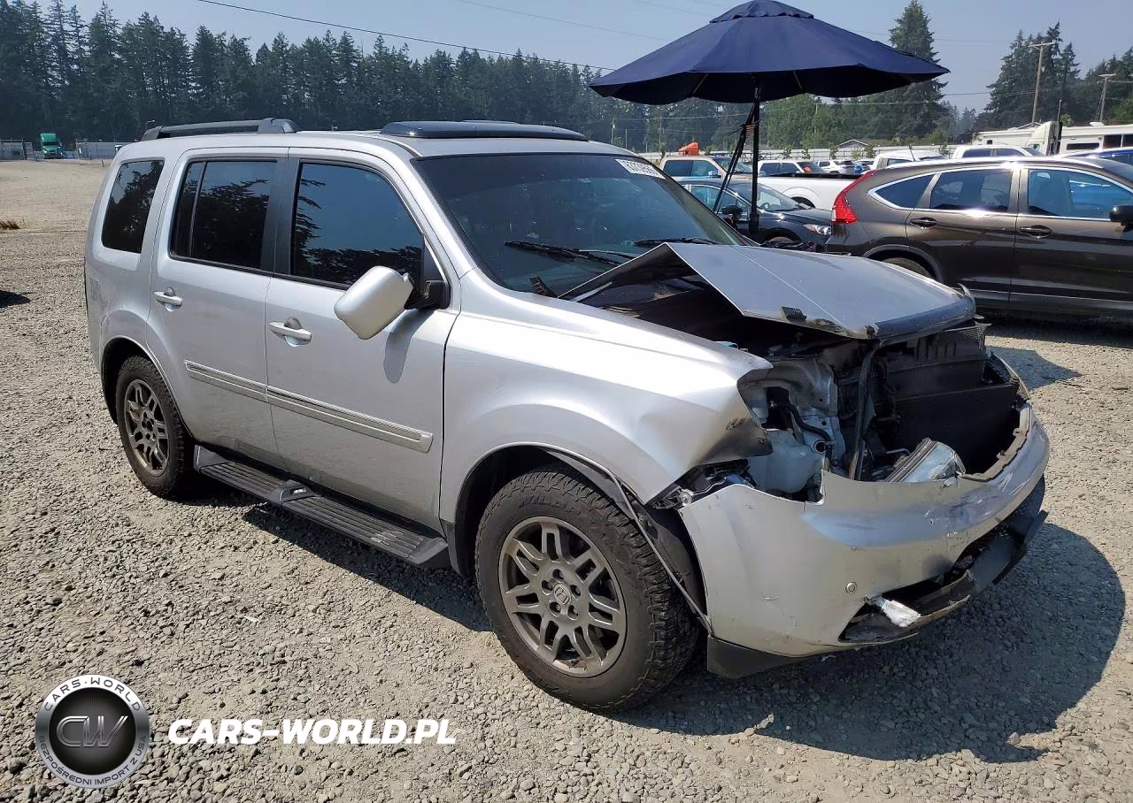 2014 Honda Pilot Touring VIN:5FNYF4H95EB030017 - 4