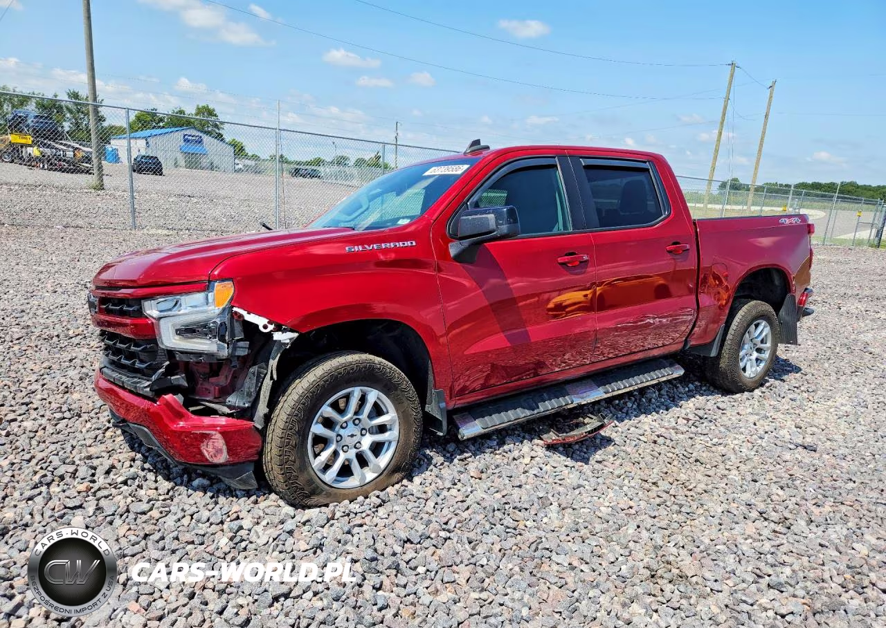 2022 Chevrolet Silverado K1500 Rst VIN:1GCUDEED0NZ557833 - 1