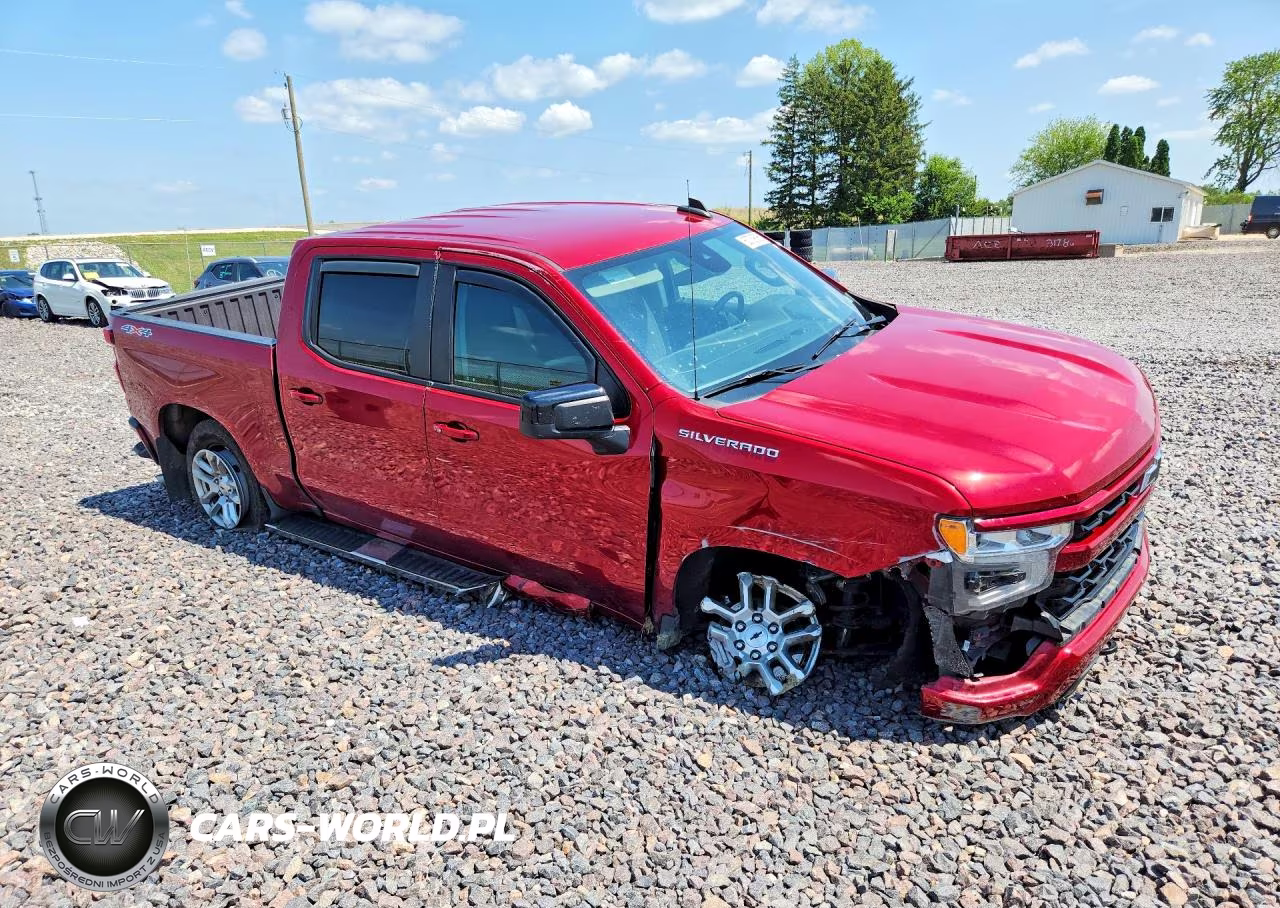 2022 Chevrolet Silverado K1500 Rst VIN:1GCUDEED0NZ557833 - 4