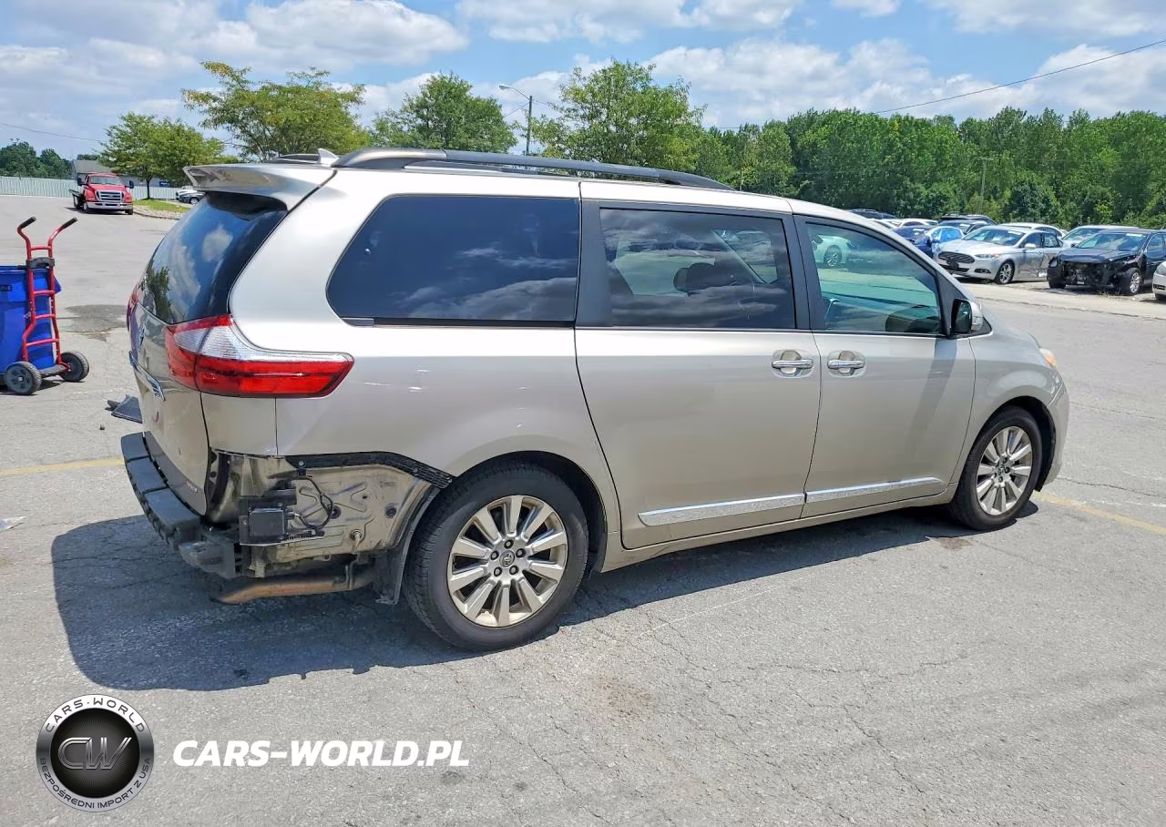2015 Toyota Sienna Limited Premium 7-Passenger VIN:5TDYK3DCXFS653217 - 3