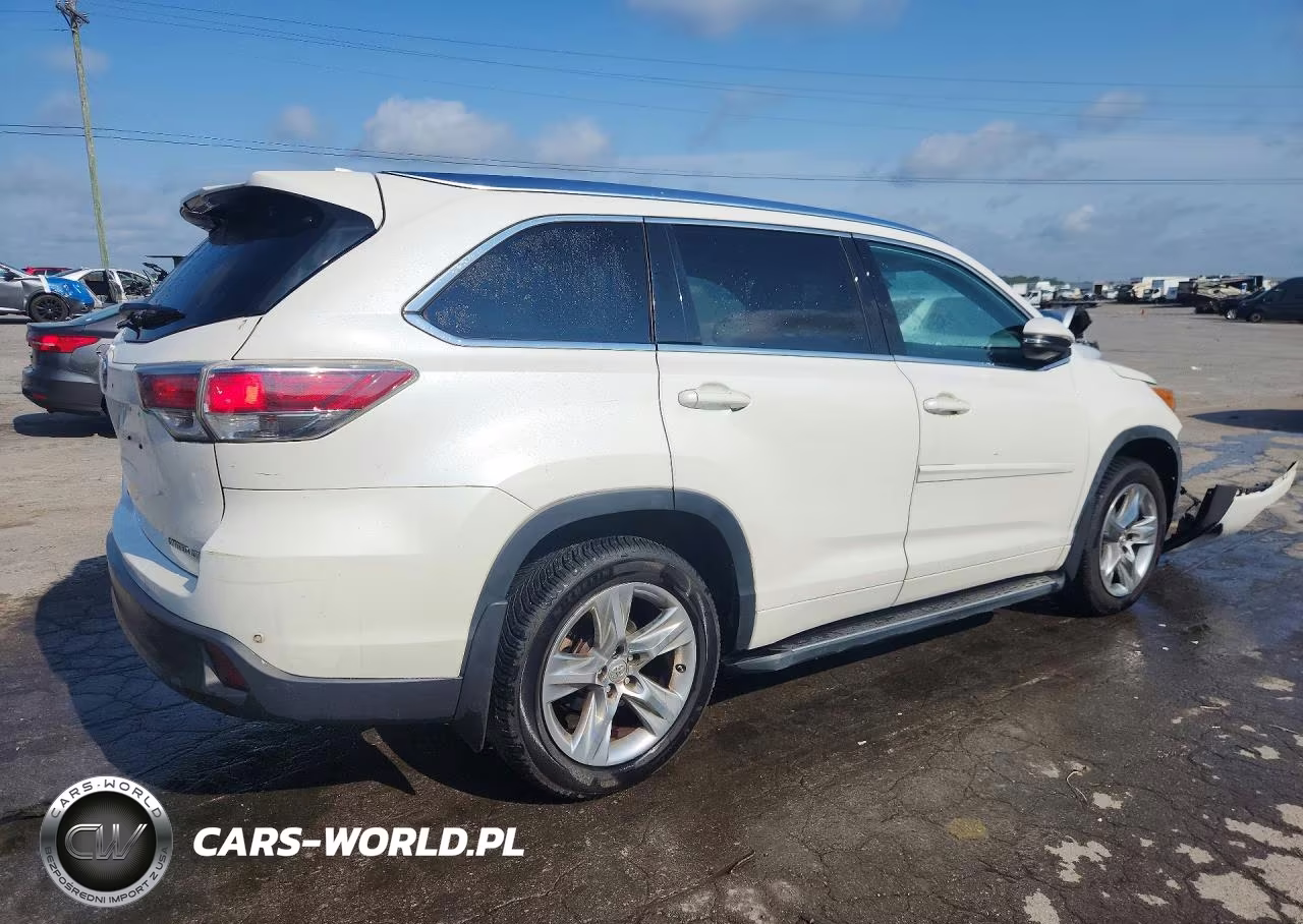 2015 Toyota Highlander Limited Platinum VIN:5TDDKRFH9FS104392 - 3