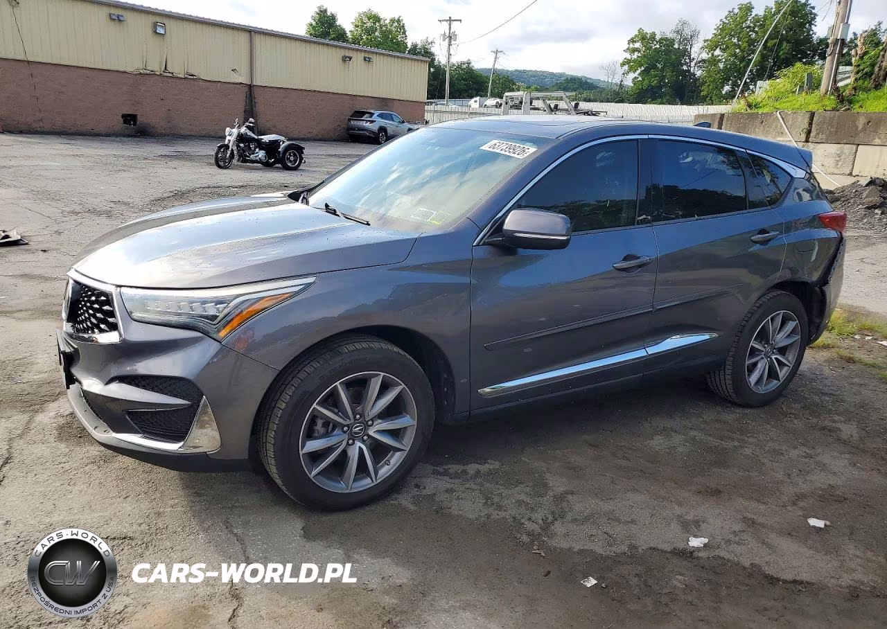 2019 Acura Rdx Technology VIN:5J8TC2H58KL031144 - 1