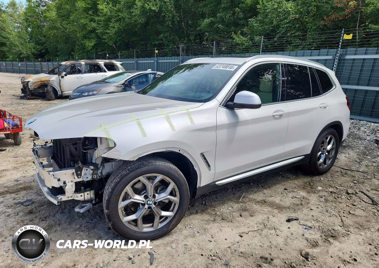 2021 BMW X3 xDrive30I VIN:5UXTY5C08M9F00702 - 1