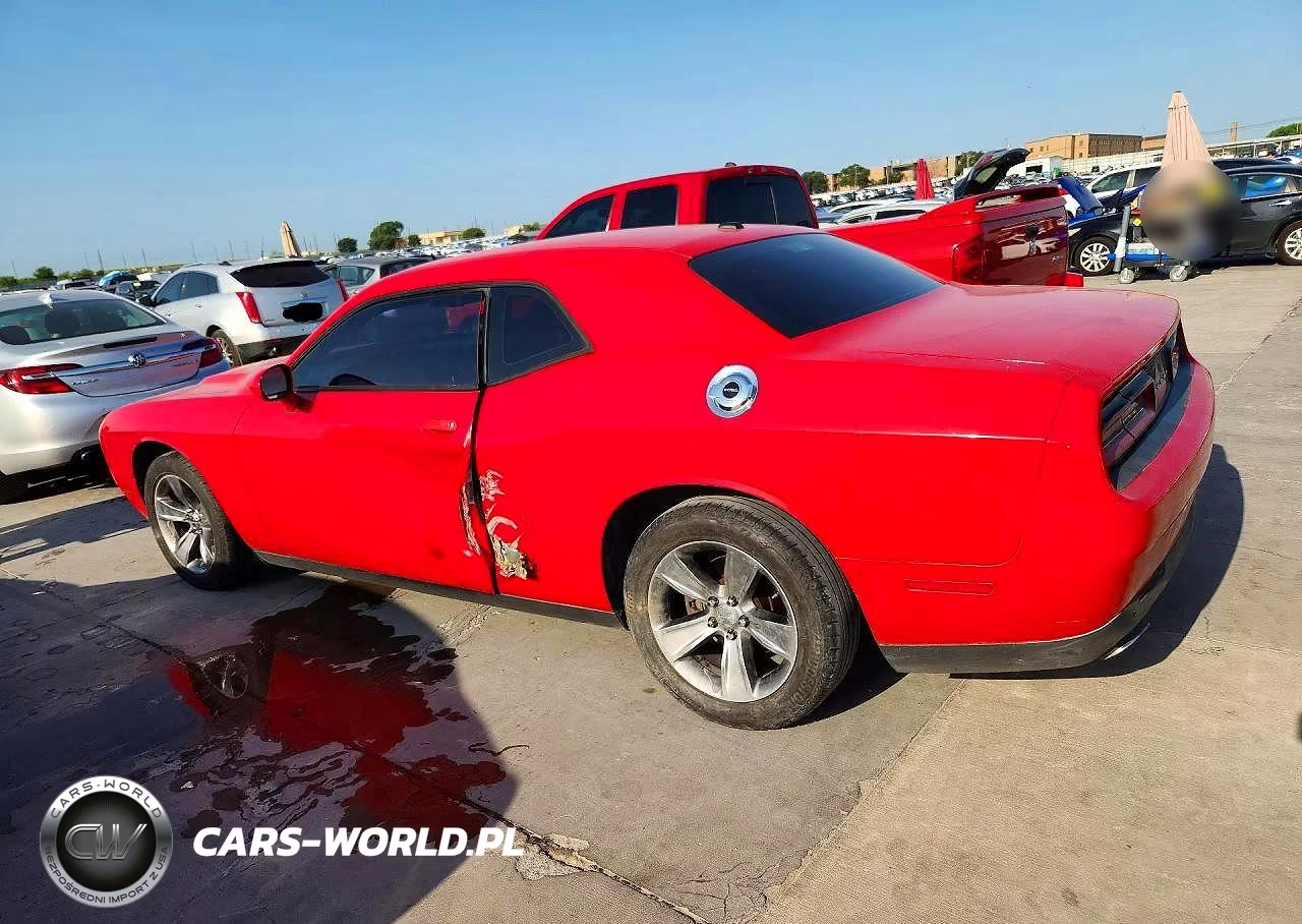 2015 Dodge Challenger Sxt VIN:2C3CDZAG2FH702783 - 2