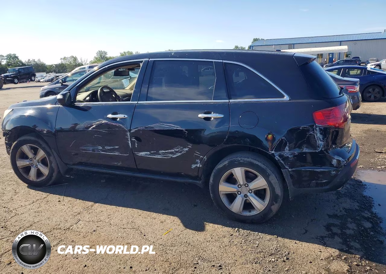 2010 Acura Mdx VIN:2HNYD2H21AH533670 - 2