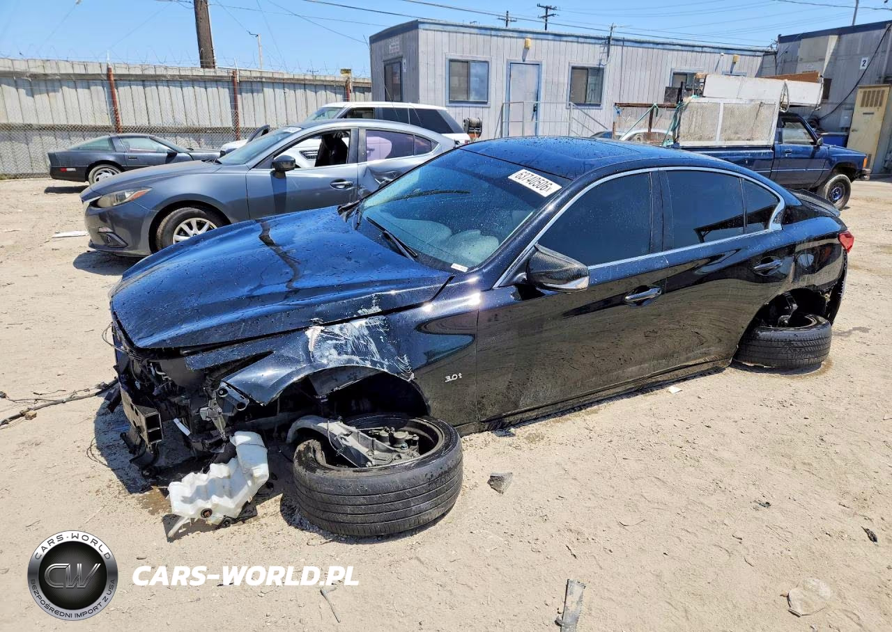 2018 Infiniti Q50 3.0T Luxe VIN:JN1EV7AP2JM350531 - 1