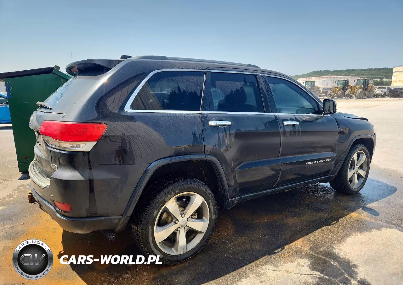 2014 Jeep Grand Cherokee Overland VIN:1C4RJFCM1EC305647 - 3