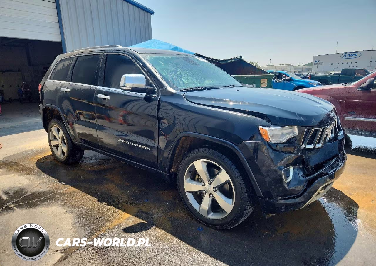 2014 Jeep Grand Cherokee Overland VIN:1C4RJFCM1EC305647 - 4